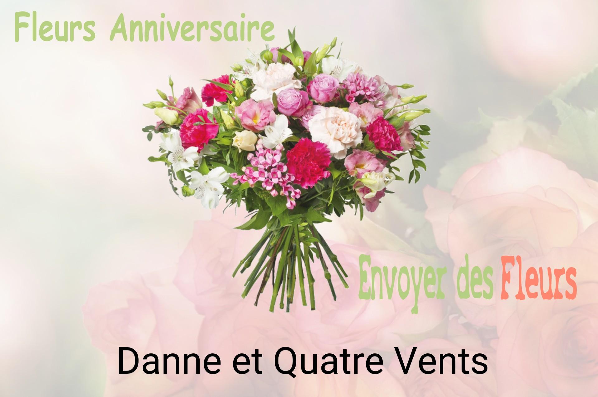 Bouquet de fleurs d’anniversaire livré à Danne-et-Quatre-Vents