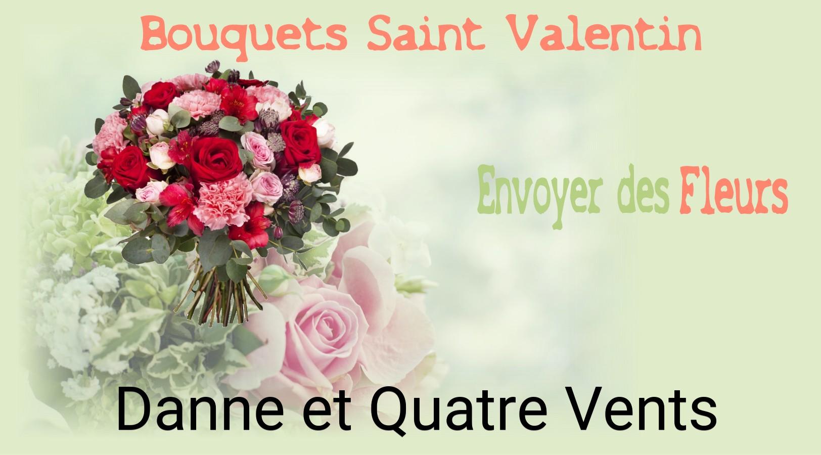 Roses de Saint-Valentin livrées à Danne-et-Quatre-Vents